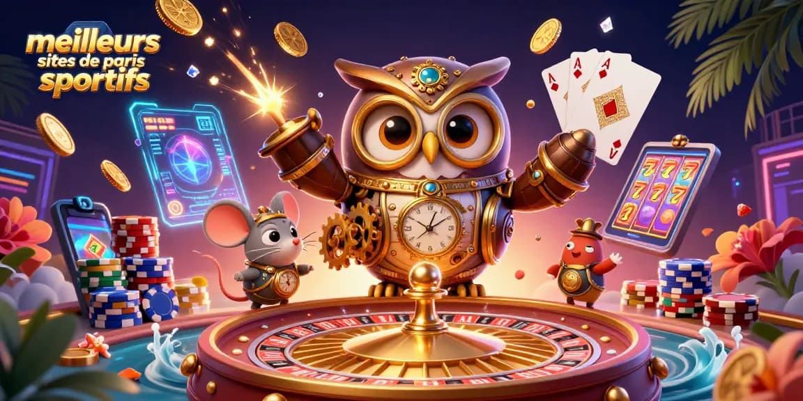 Enjouer sur les meilleurs sites de paris sportifs, explorez un univers dynamique rempli de pièces d'or et de jeux