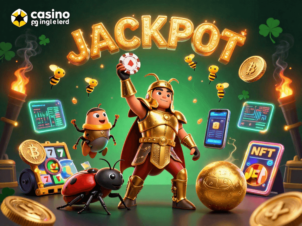 Visez le jackpot avec l'illustration animée du casino en ligne paysafecard !