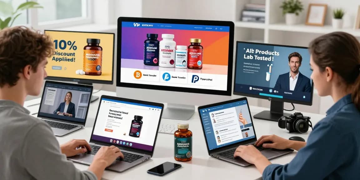 Engaged users shopping at Astera Shop for premium lab-tested steroids with secure payments and discounts.