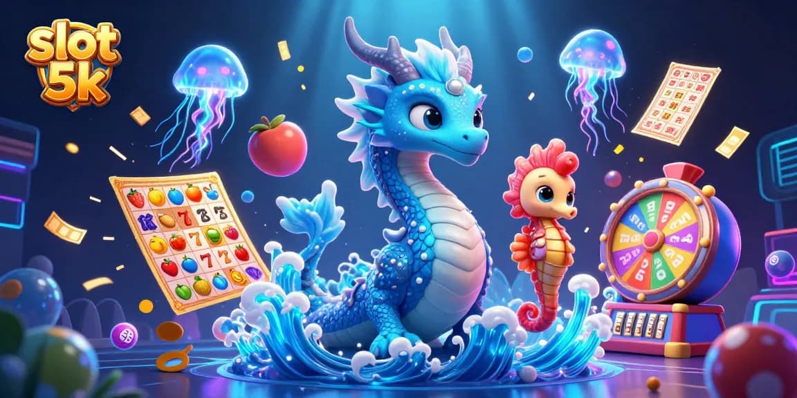 Engage with slot 5k gaming adventures featuring a vibrant underwater casino scene.