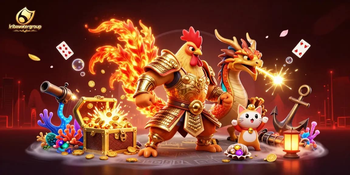 Join the adventure at iribawatergroup's thrilling gaming scene with vibrant characters and rich detail.