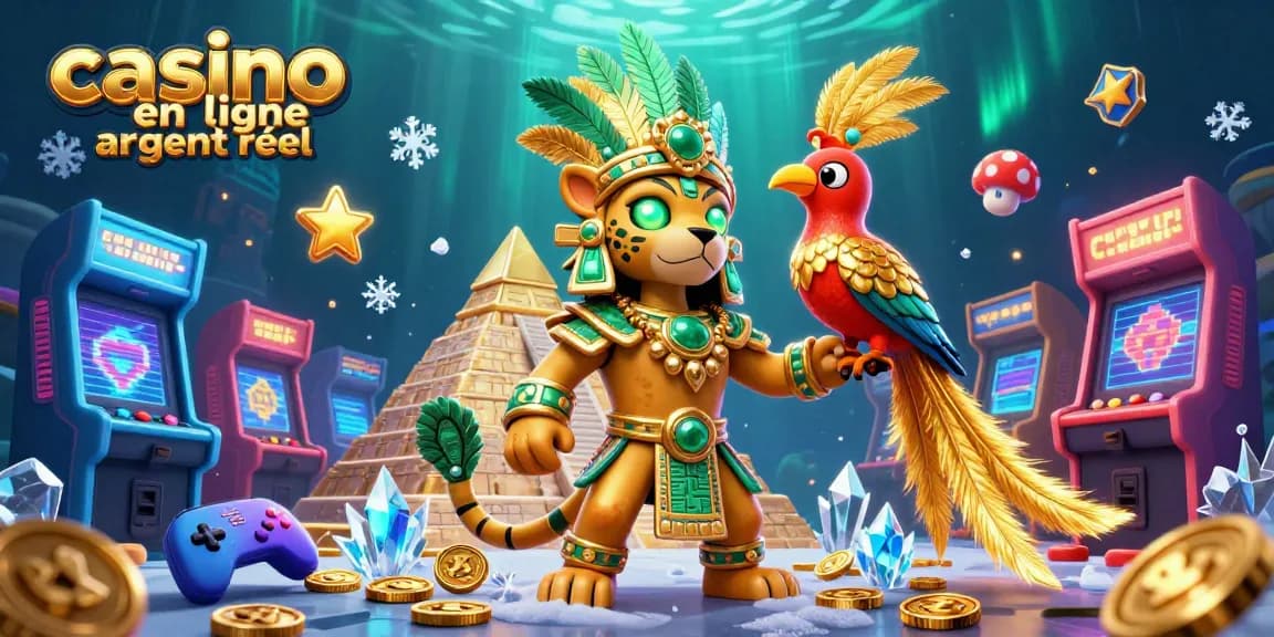 Jouez aux machines à sous dans un casino en ligne argent réel avec des personnages animés colorés