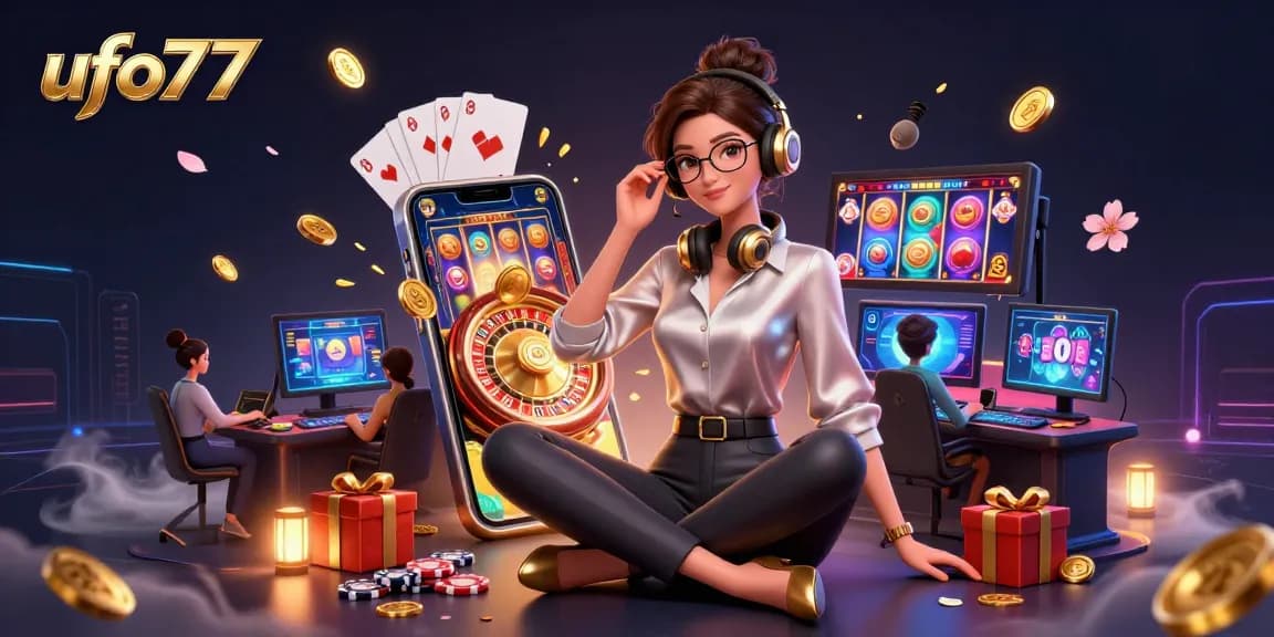 Experience thrilling gameplay with ufo77 as you navigate vibrant casino worlds full of excitement.