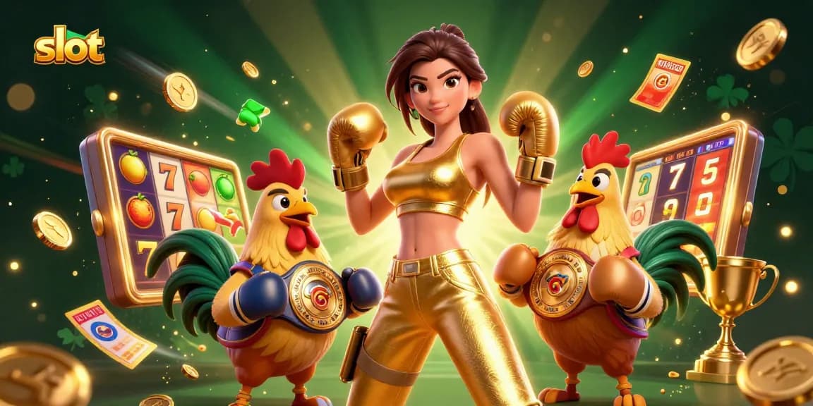 Spin dynamic slot reels with vibrant graphics, golden championship elements, and exciting gaming rewards.