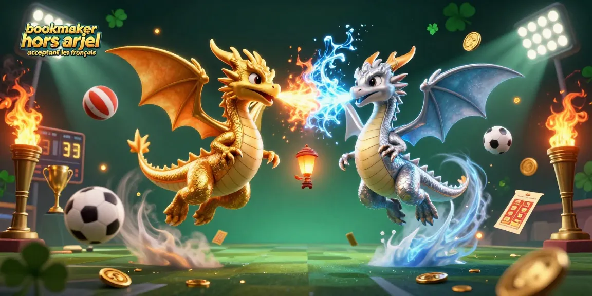 Pariez avec un bookmaker hors arjel acceptant les français, en découvrant des dragons 3D et des éléments sportifs.