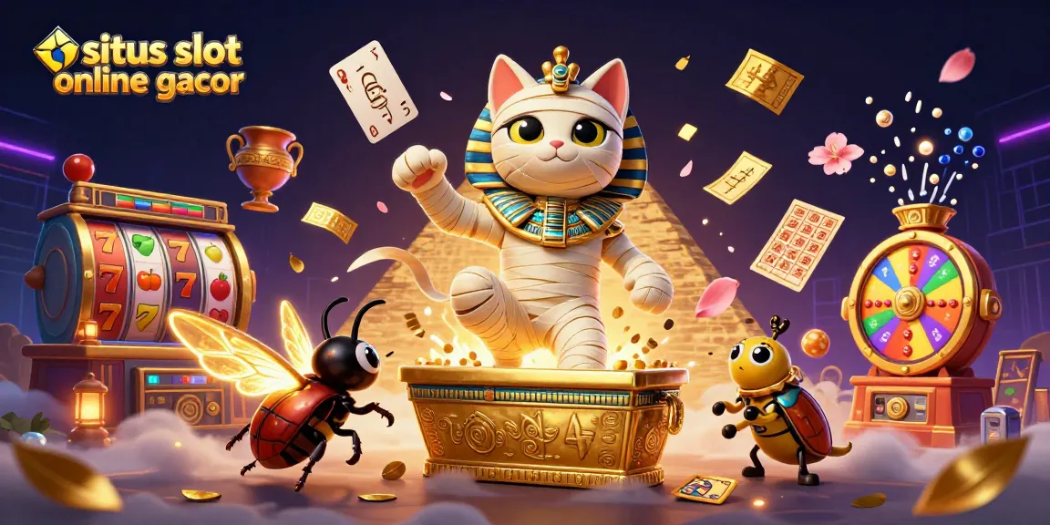 Bermain di situs slot online gacor dengan pengalaman luar biasa dari slot modern dan simbol keberuntungan.