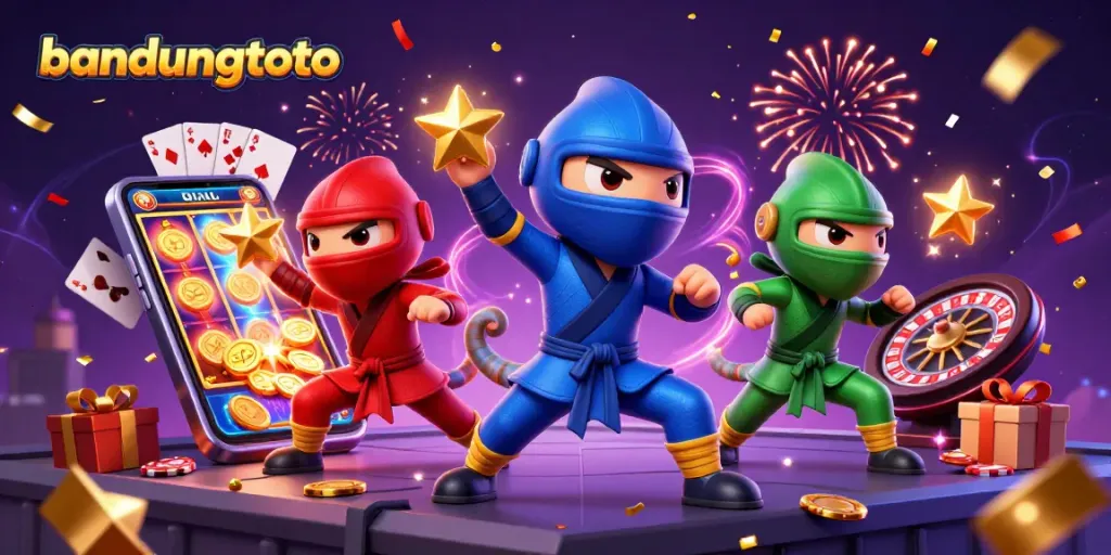 Engage in thrilling gameplay with bandungtoto's exciting slot machines and vibrant casino atmosphere.