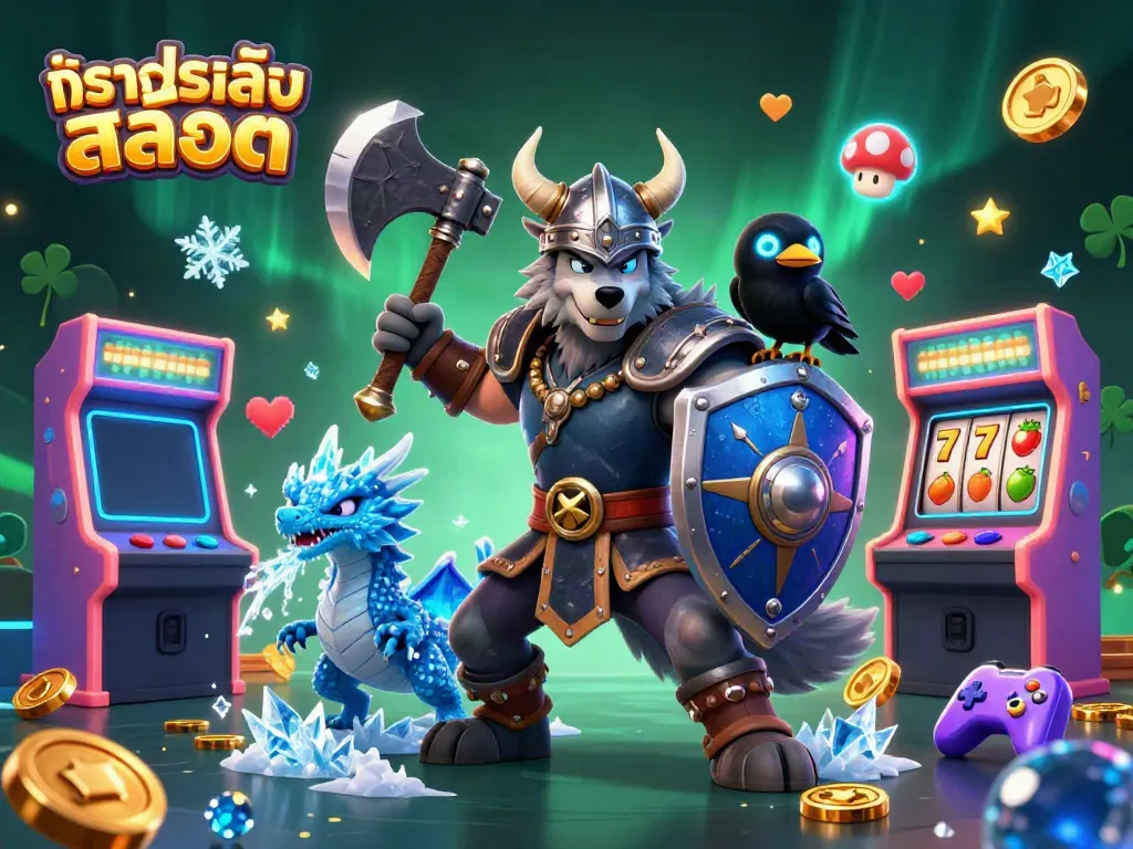 ทดลองเล่นสล็อต พร้อมกับนักรบหมาป่าขี่มังกรในคาสิโนออนไลน์