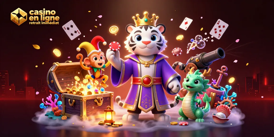 Profitez du casino en ligne retrait immédiat avec des gains rapides et sûrs en jouant à vos jeux préférés.