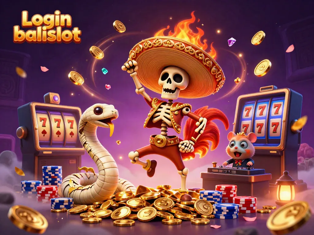 Engage with Login balislot by joining a thrilling casino experience featuring dynamic characters and vibrant elements.