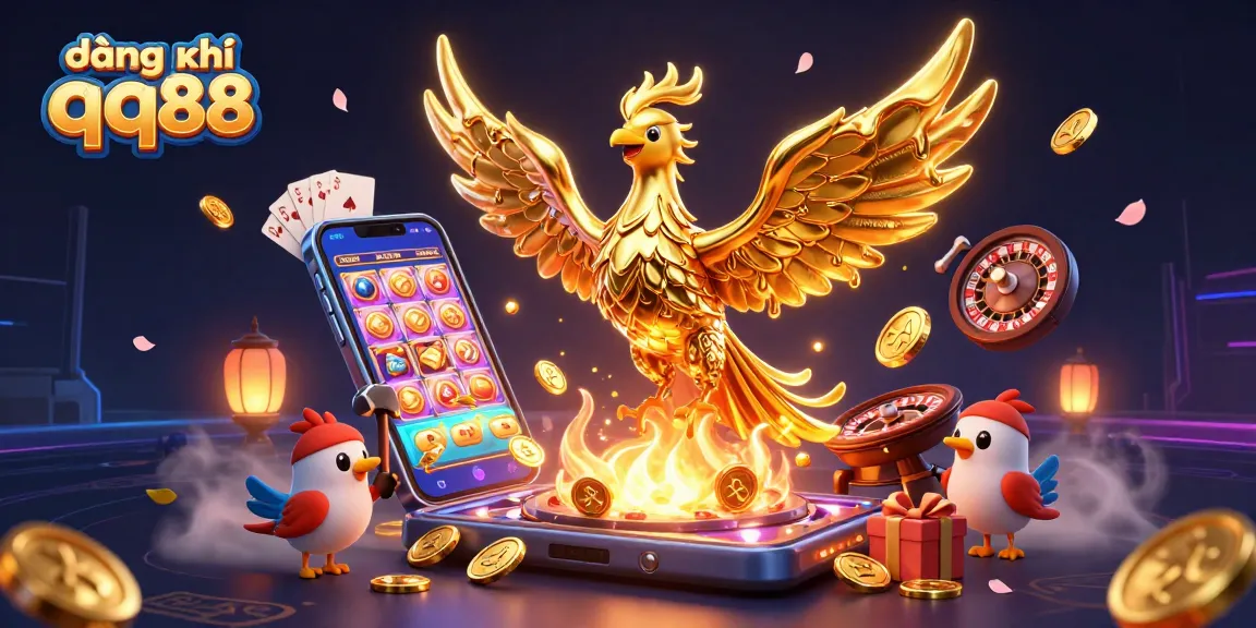 Join the excitement of đăng ký qq88 with captivating visuals of golden gaming elements.