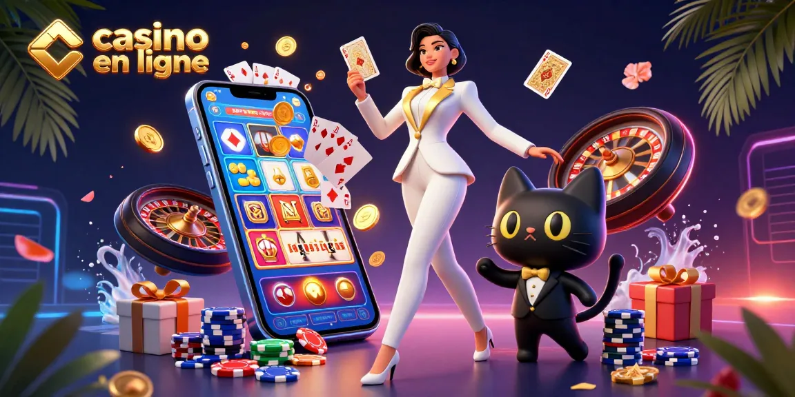 Interagissez avec les casinos en ligne à travers une scène de jeu 3D vibrant mettant en vedette des personnages dynamiques et de l'action.