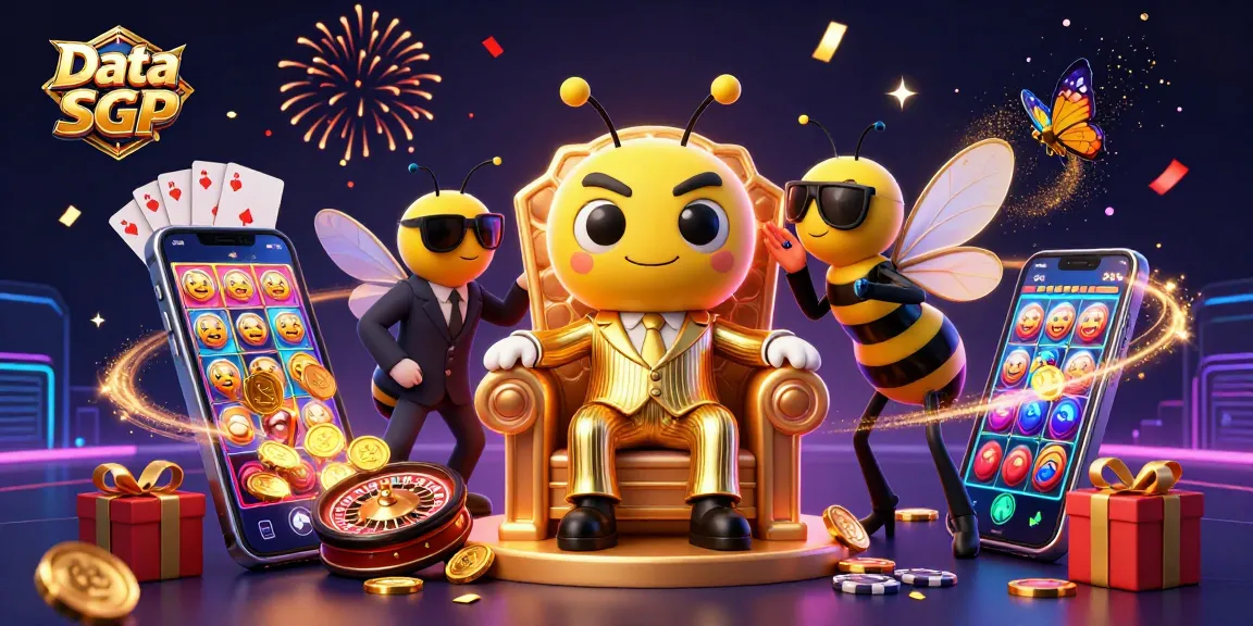 Engage in Data SGP gaming action with a buzzing mob boss and his playful entourage.