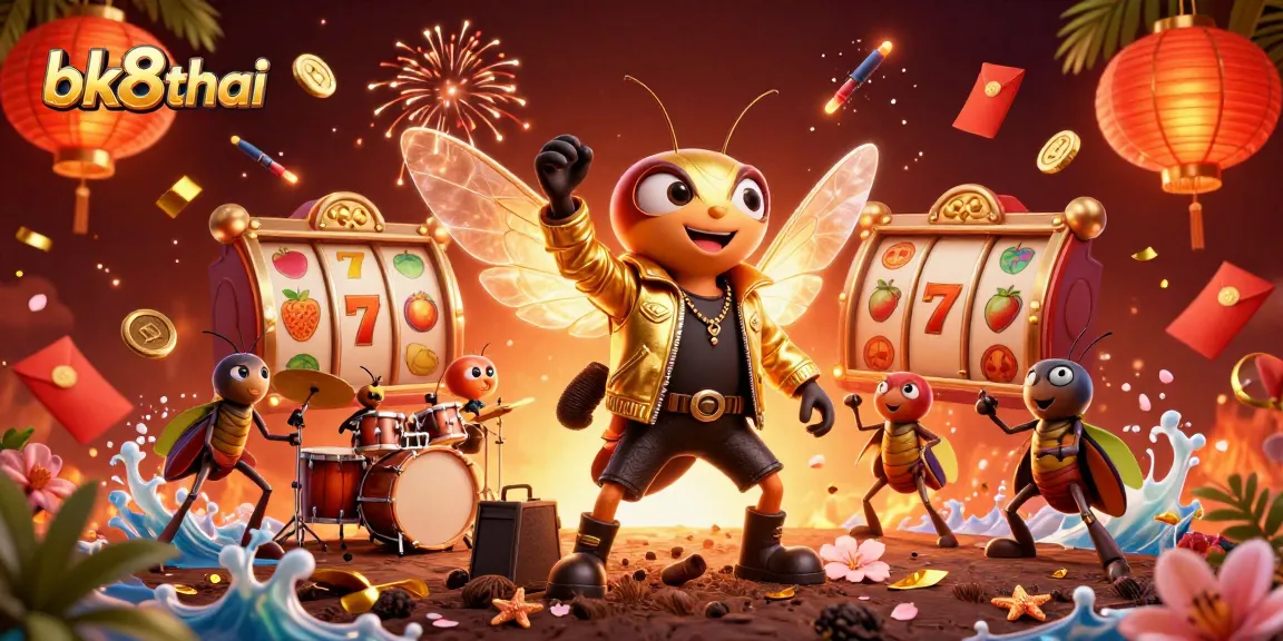 Experience the immersive bk8thai casino adventure with animated characters and vibrant game symbols.