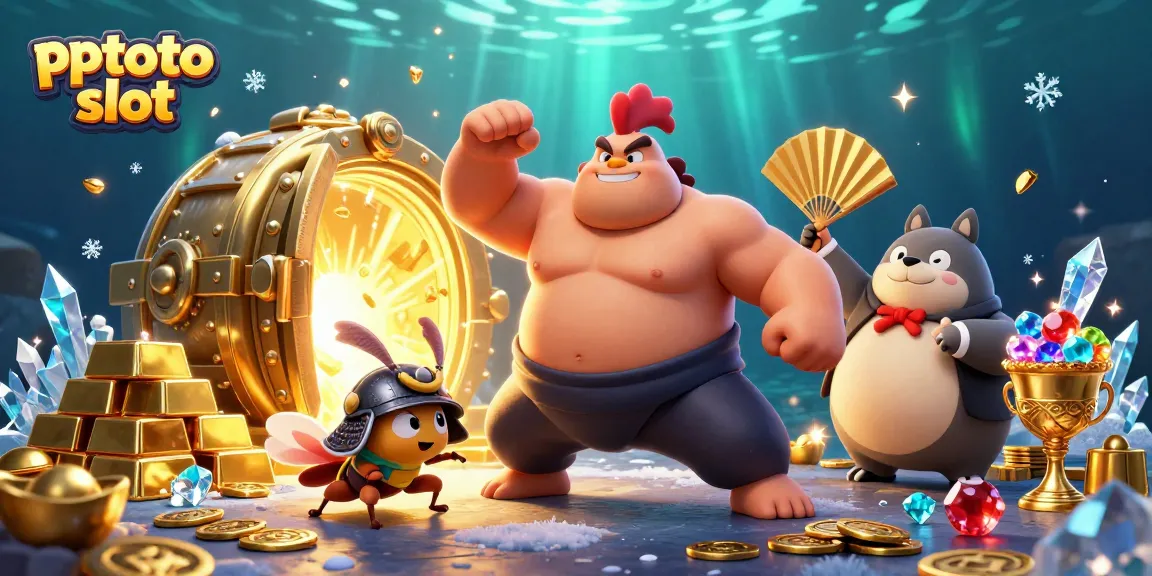 Memenangkan hadiah besar di pptoto slot dengan grafik menakjubkan dan elemen kasino.