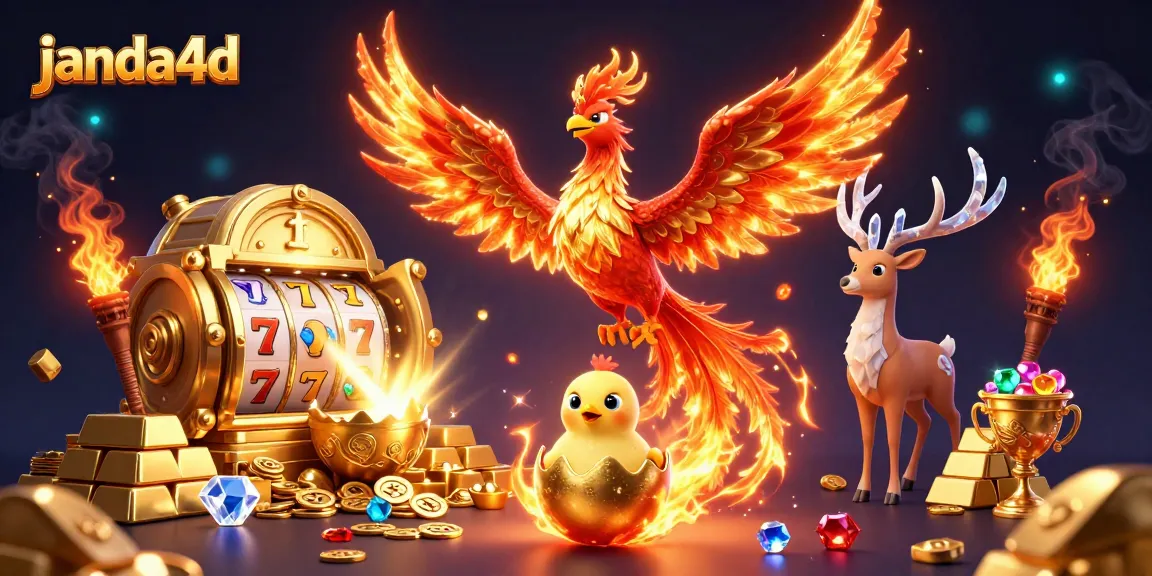 janda4d menghadirkan pengalaman menarik dengan phoenix berapi dan peluang emas permainan