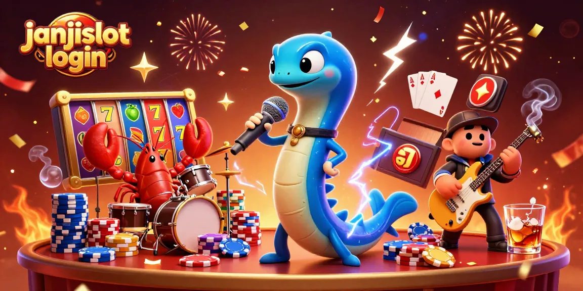 Engage with janjislot login at our electrifying underwater casino featuring a DJ eel and lively gambling elements.